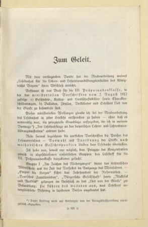 Zum Geleit