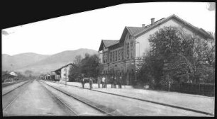 Klösterle. Bahnhof