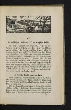 195-214 III. Die russischen "Kulturtaten" im besetzten Gebiet