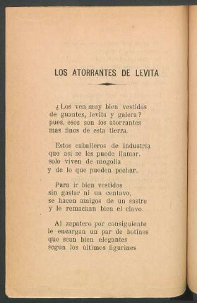 Los atorrantes de levita