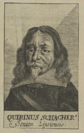 Bildnis des Quirinus Schacher