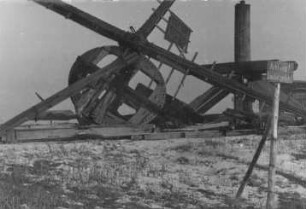 Eckartsberga. Bockmühle, Trümmer