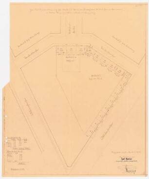 Siedlung Attilahöhe, Berlin-Tempelhof: Tankredstraße, Attilastraße, Alboinstraße: Lageplan