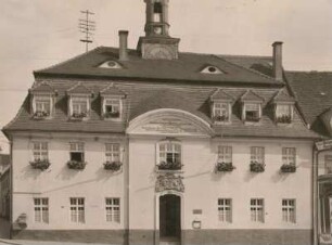 Strehla, Rathaus : Ansicht von Süden