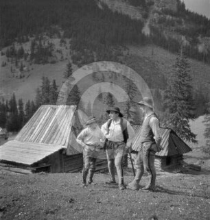 Goralen auf einer Alm in der Tatra