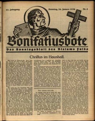 Ausgabe vom Sonntag, den 26. Januar 1936.