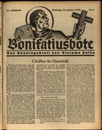 Ausgabe vom Sonntag, den 26. Januar 1936.