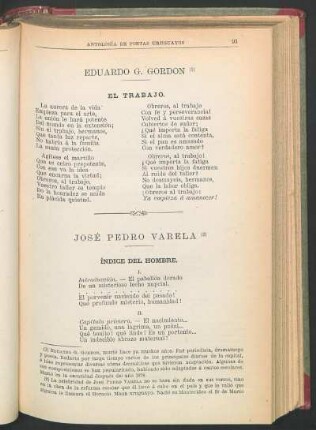 Índice del Hombre.
