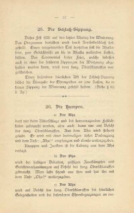 25. Die Schluß-Sippung