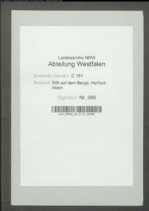Zustimmung zum Verkauf eines Zuschlags durch den Brinkmeier zu Grastrup
