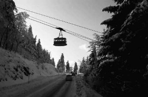 Schauinsland: Bergstrecke mit Schwebebahn