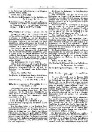 Internationale Olympische Spiele in Amsterdam 1928 : [Amtlicher Teil]