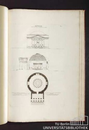 Pl. 5. Baptistere. Medaille decernée par l'academie a Mr Joseph Bernard.
