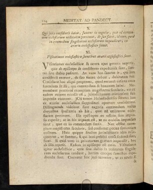 124-127, X - XIII; Corollaria