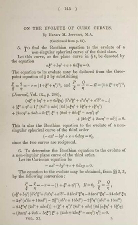 On the evolute of cubic curves.