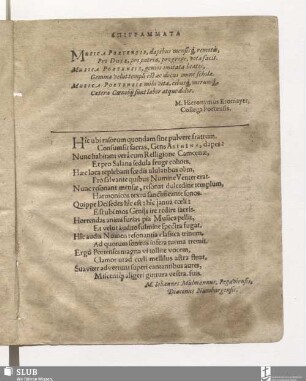 Epigramme