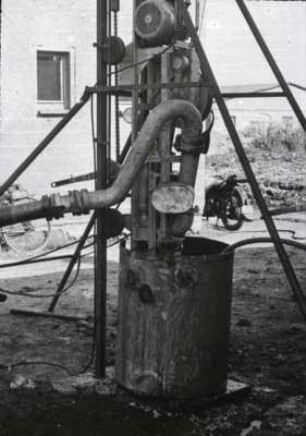 Böttner Pumpe zum Pumpen von frisch gedämpften Kartoffeln
