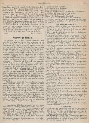 493-495 Literarische Notizen