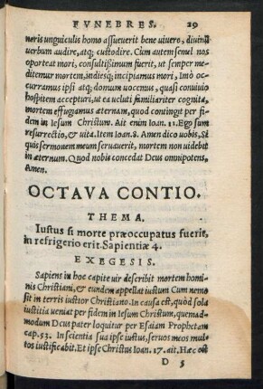 Octava Contio.