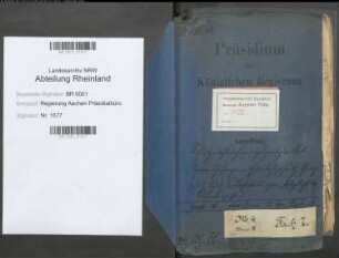 Schutzmaßnahmen polizeilicher Art (Spione, Gefangene, Eisenbahnschutz, Grenzschutz, Schutz der Wasserleitungen, Paßpflicht, Fliegerangriffe). Bd. 4