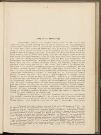 1. Das Lucca-Manuscript.