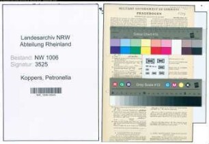 Entnazifizierung Petronella Koppers , geb. 22.02.1900 ()