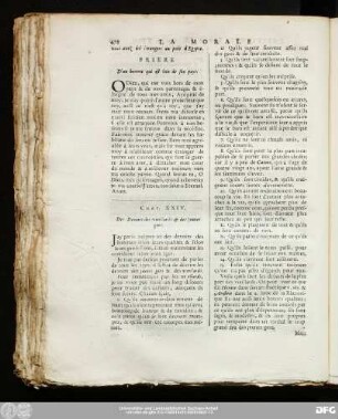 Chap. XXIV. Des Devoirs des vieillards & des jeunes gens.