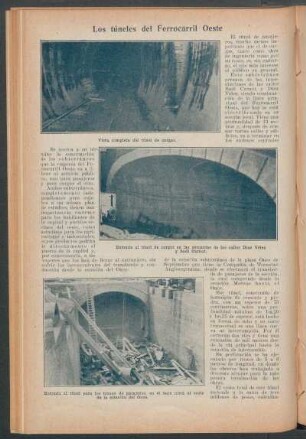 Los túneles del Ferrocarril Oeste