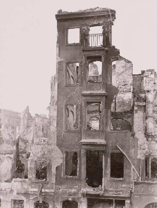 Dresden. Ruine, Galeriestraße 17