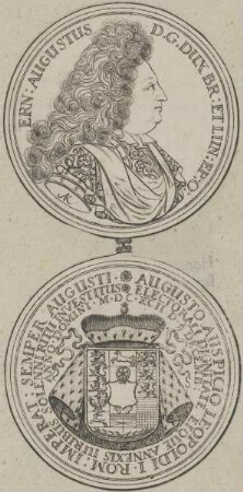 Bildnis des Ern. Augustus I., Kurfürst von Hannover