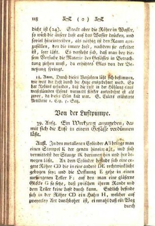 Von der Luftpumpe