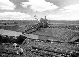 Hafen Hoya/Weser im Bau