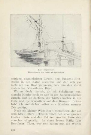112. Segelboot
