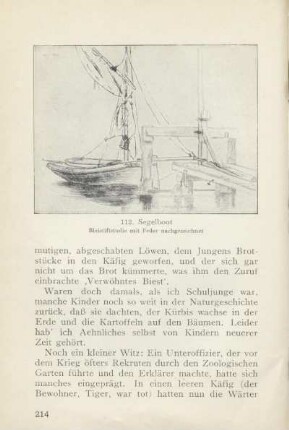 112. Segelboot