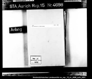 Die Schankwirte im Amt Norden