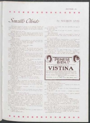 Sencillo olvido