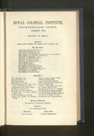 Council of 1897-98.