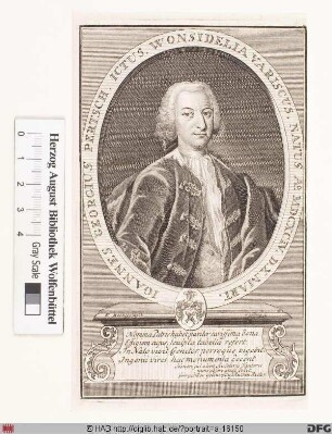 Bildnis Johann Georg Pertsch d. J.