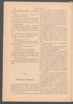 VII - El príncipe de Gonzaga.