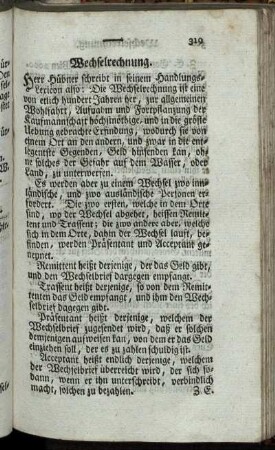 Wechselrechnung. - Vermischungsrechnung.