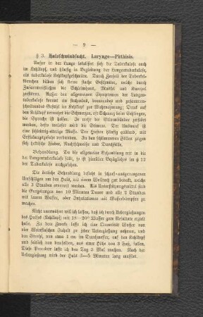 § 3. Halsschwindsucht. Laryngo-Phthisis.