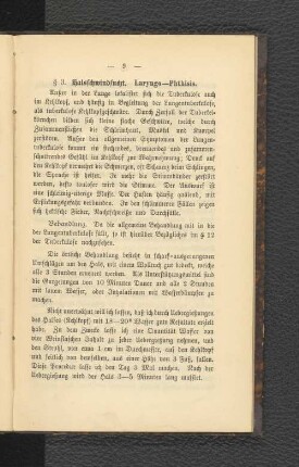 § 3. Halsschwindsucht. Laryngo-Phthisis.