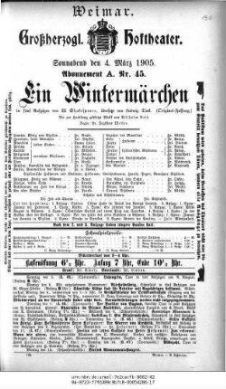 Ein Wintermärchen