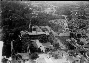 Bad Homburg v.d. Höhe, Schloss, Schlossgarten und Erlöserkirche