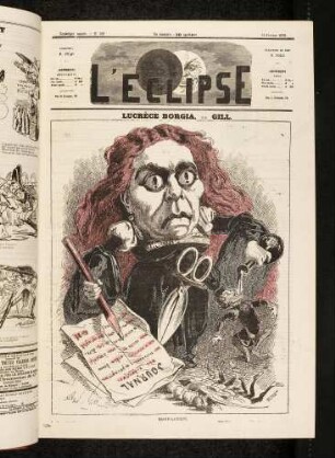 Lucréce Borgia, par Gill