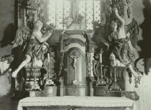 Altar mit Beichtstühlen : Detail