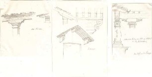 Lange, Ludwig; Lange - Archiv: VI.1 Renaissance in Italien (vorw. Details) - u. a. Fiesole, Siena, Hof von San Lorenzo (Details)