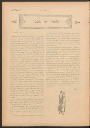 Carta de Bebé
