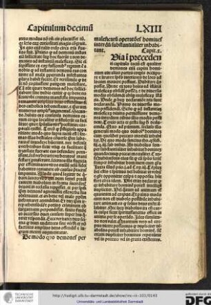 De modo quo demones per maleficarum operationes domines interdum substantialiter inhabitant.