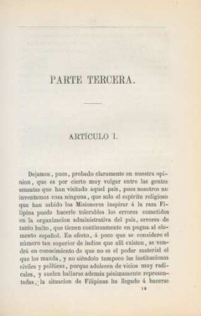 Parte tercera